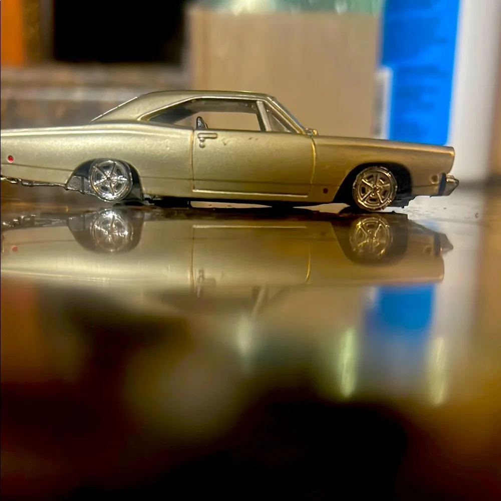 Gold Diecast Model Car